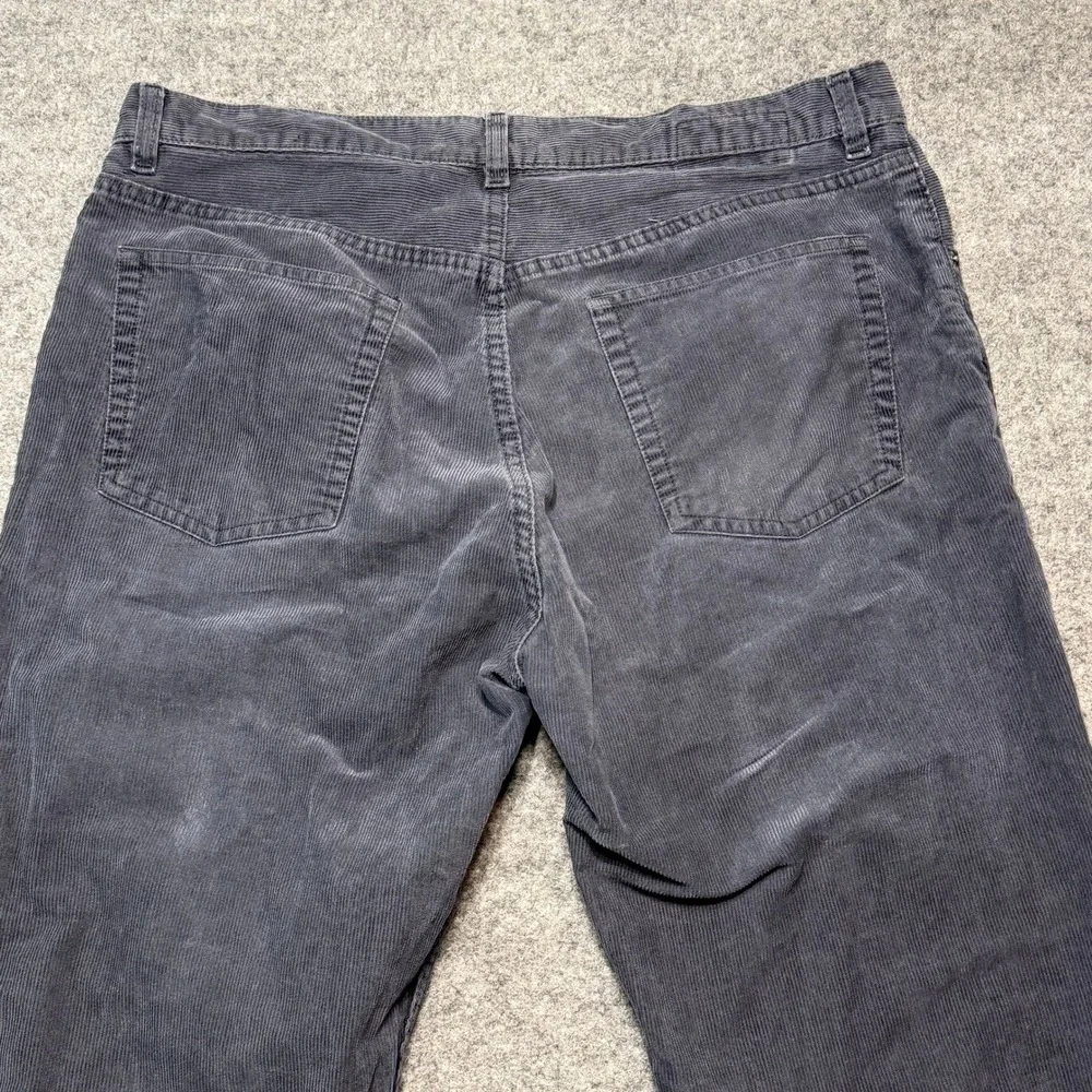 BANANA REPUBLIC Straight Leg Corduroy Pants Mens 36x30 Navy Cotton Trousers